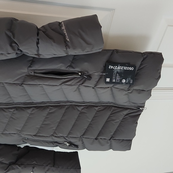Eddie Bauer Sun Valley Down Parka, Capers, Size XS, NWT - Picture 3 of 12